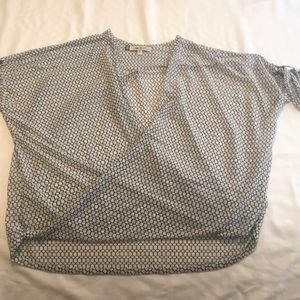 Wrap blouse